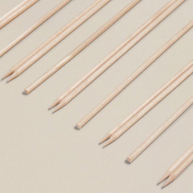 Saté Stokjes - Satéprikkers - Extra Lang - 30 cm - Bamboe - Set 100